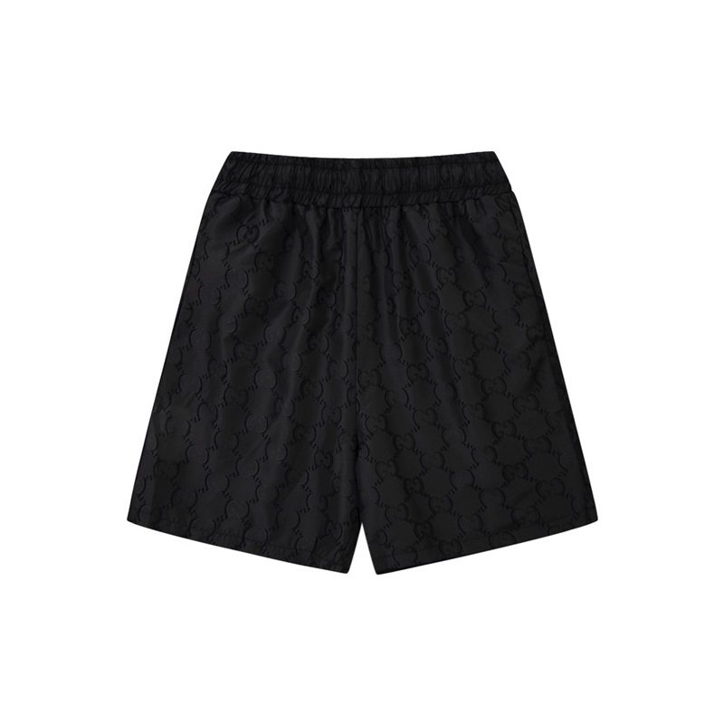 グッチメンズカジュアルブラックショートパンツu874