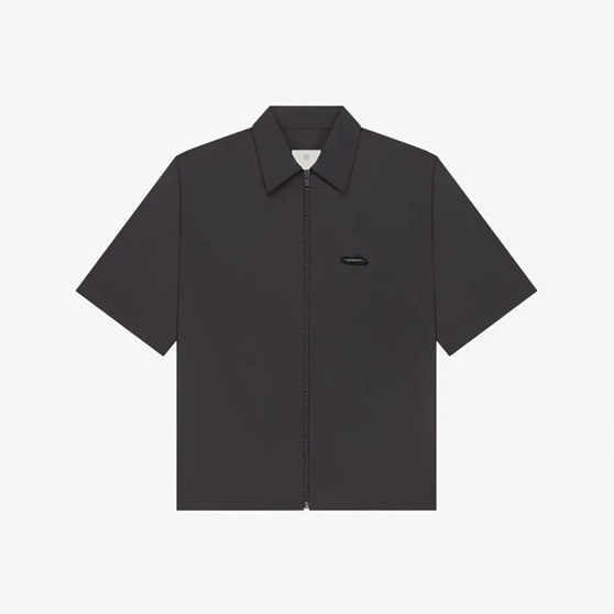 ジバンシィメンズブラックポロ半袖Tシャツi319