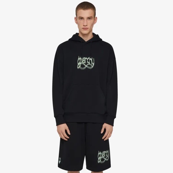 ジバンシィメンズカジュアルブラックショートパンツi326