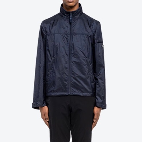 プラダメンズモダンブラックジャケットr637