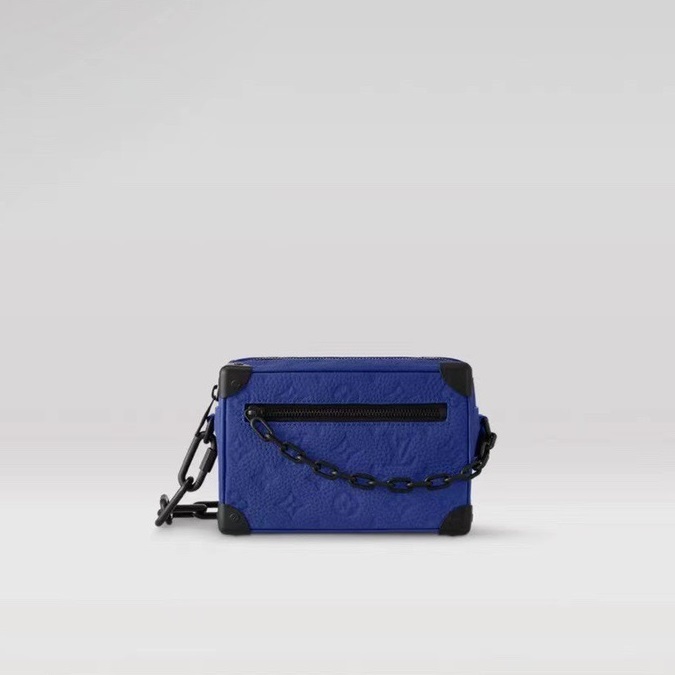 ルイヴィトンユニセックスブルーカメラバッグv1646