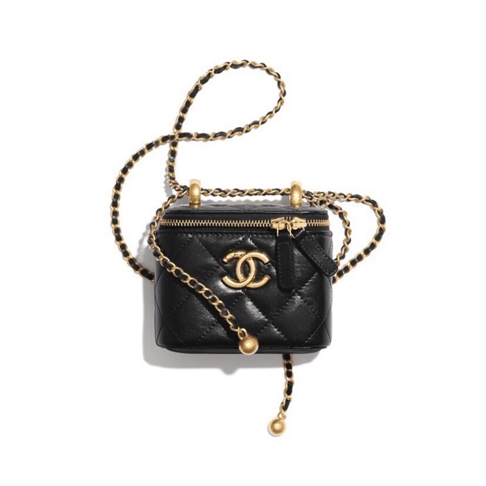 シャネルレディースブラックベニティh487