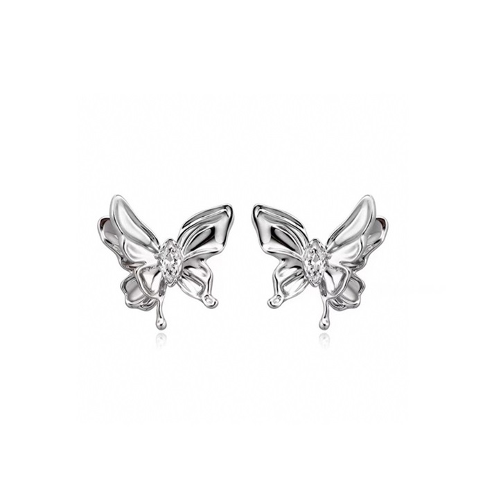 ボッテガヴェネタレディースホワイトゴールドピアスc169