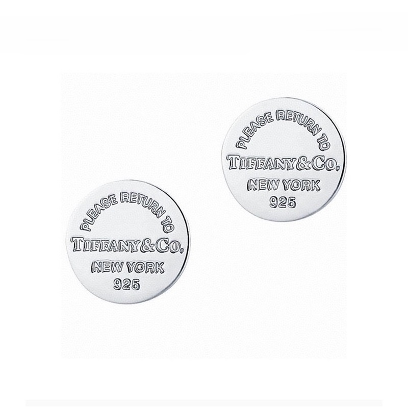 ティファニーレディースホワイトゴールドピアスc182