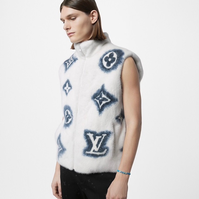 ルイヴィトンユニセックスブルーブレスレットc197