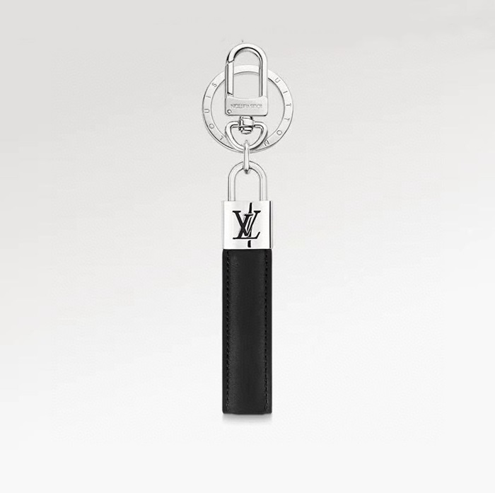 ルイヴィトンユニセックスホワイトゴールドキーホルダー-v1662