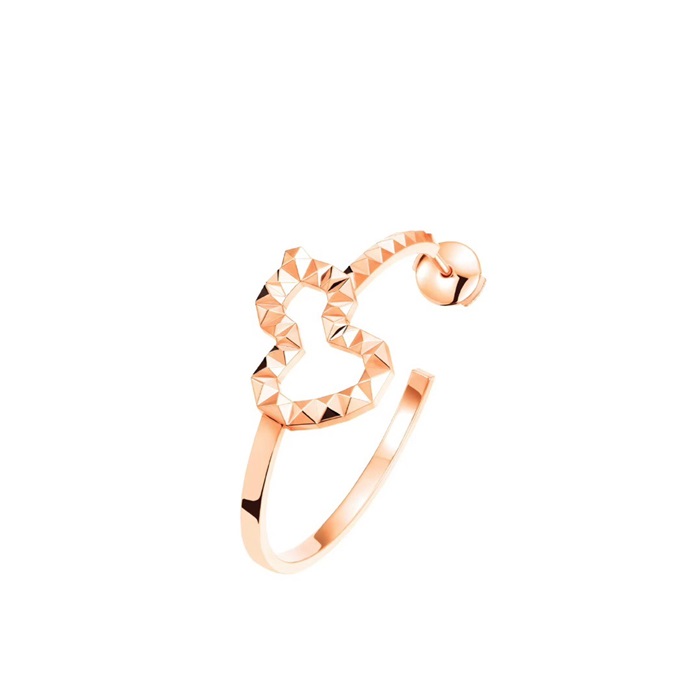 キューリンレディースイエローゴールドピアス-c204