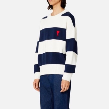 アミユニセックスネイビーニットm14