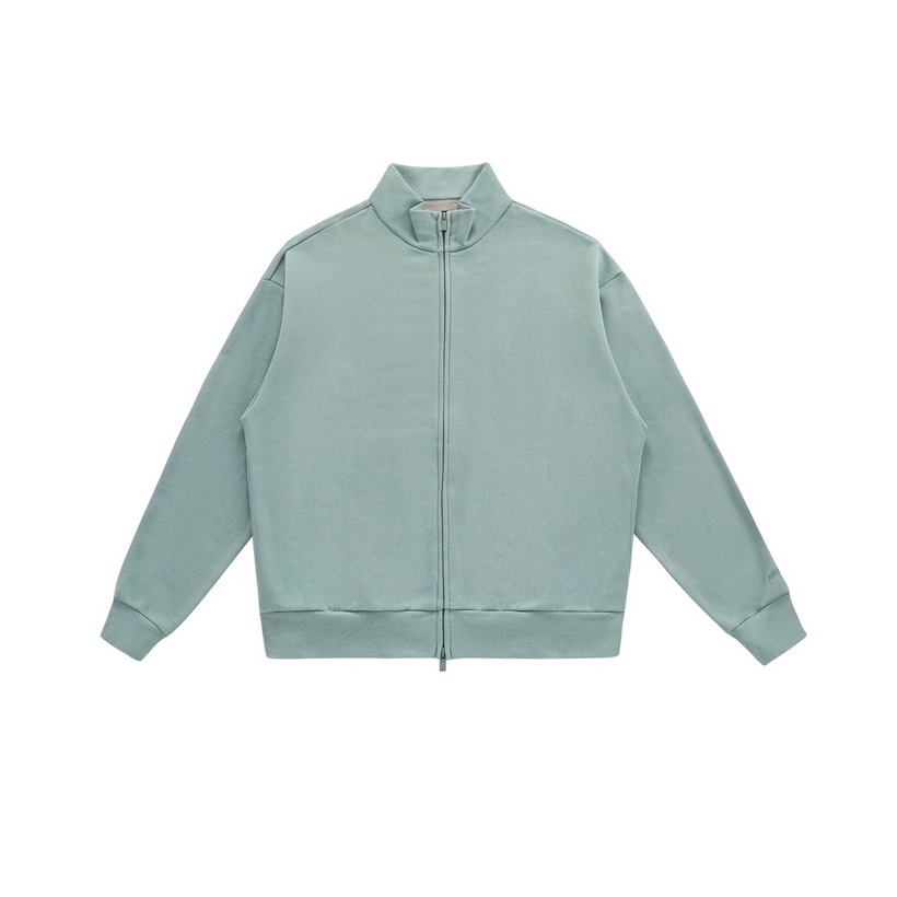 フィアオブゴッドメンズミントジップアップスウェットシャツa443