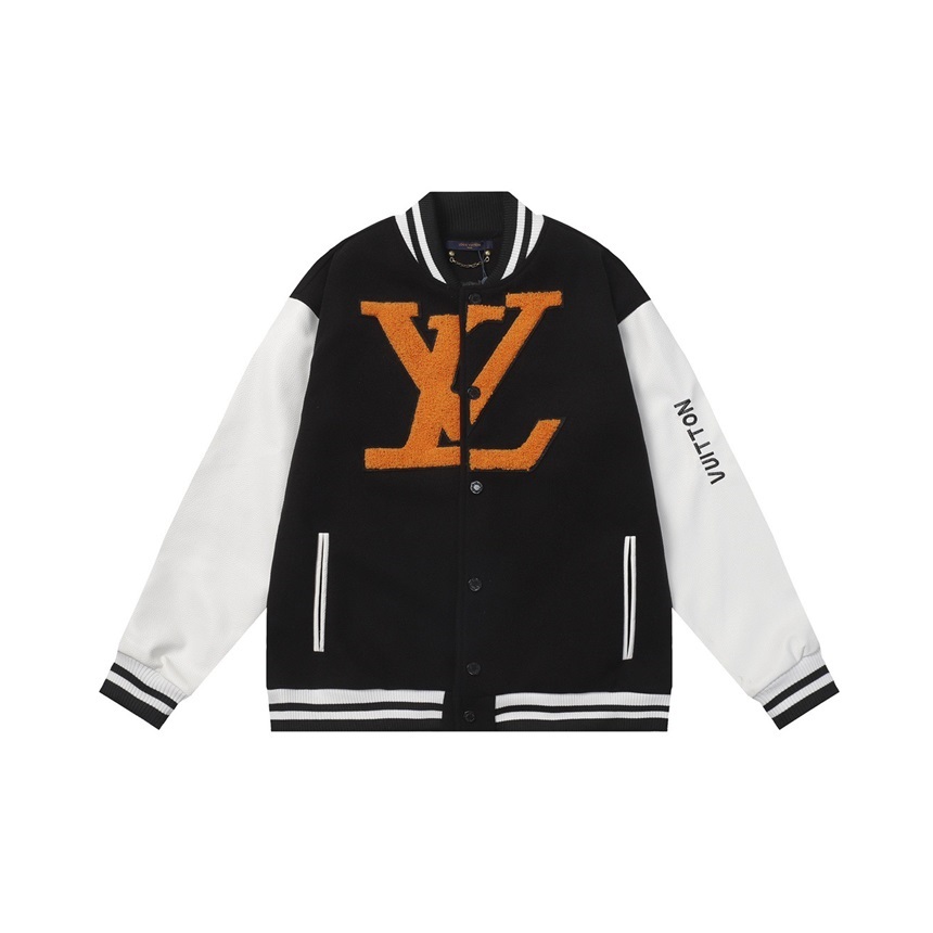 ルイヴィトンメンズモダンブラックジャケットv1667