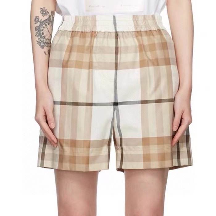 バーバリーメンズカジュアルベージュショートパンツu242
