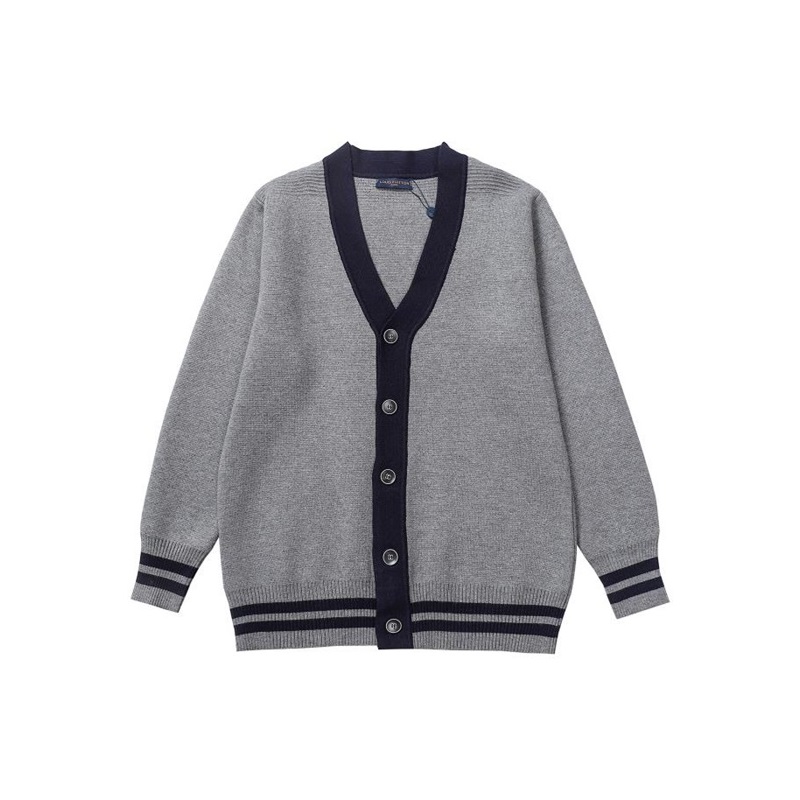 ルイヴィトンメンズグレーネックカーディガンv1675