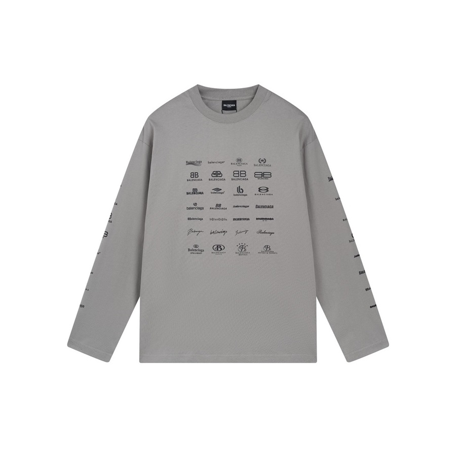 バレンシアガユニセックスグレースウェットシャツa548