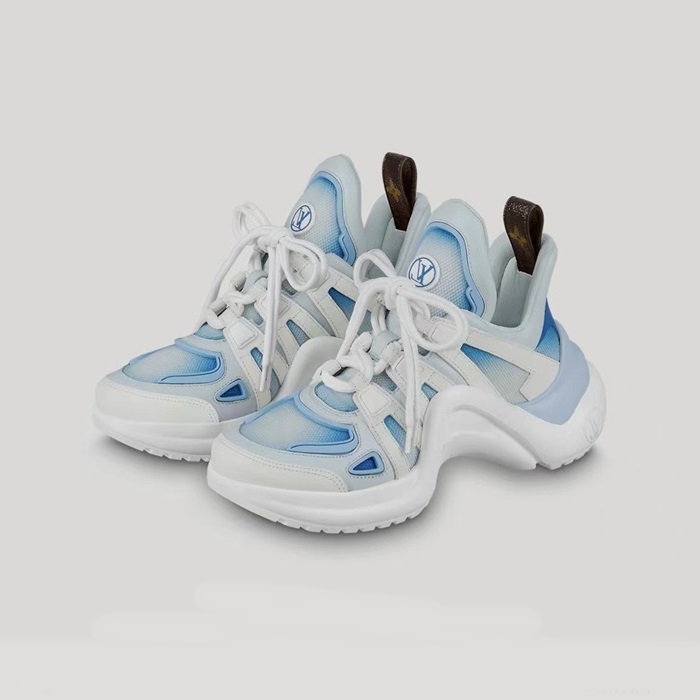 ルイヴィトンレディースブルースニーカーv1684