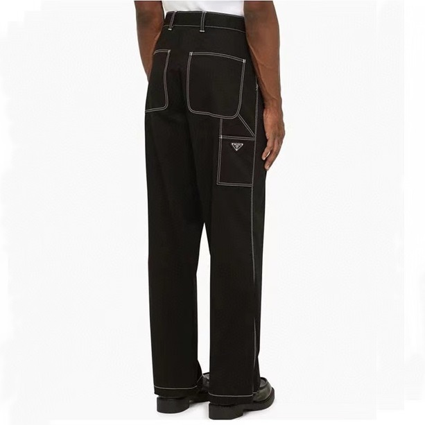 プラダメンズカジュアルネイビージーンズr671