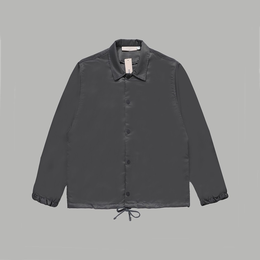 フィアオブゴッドメンズブラックジャケットa446