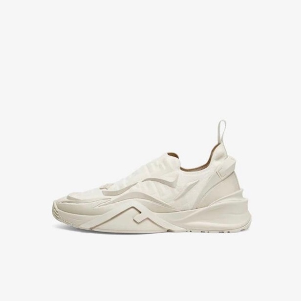 ェンディメンズイニシャルホワイトスニーカーe176