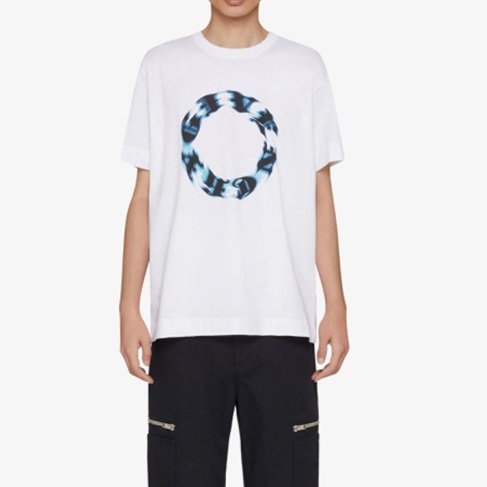 ジバンシィメンズホワイト半袖Tシャツi331