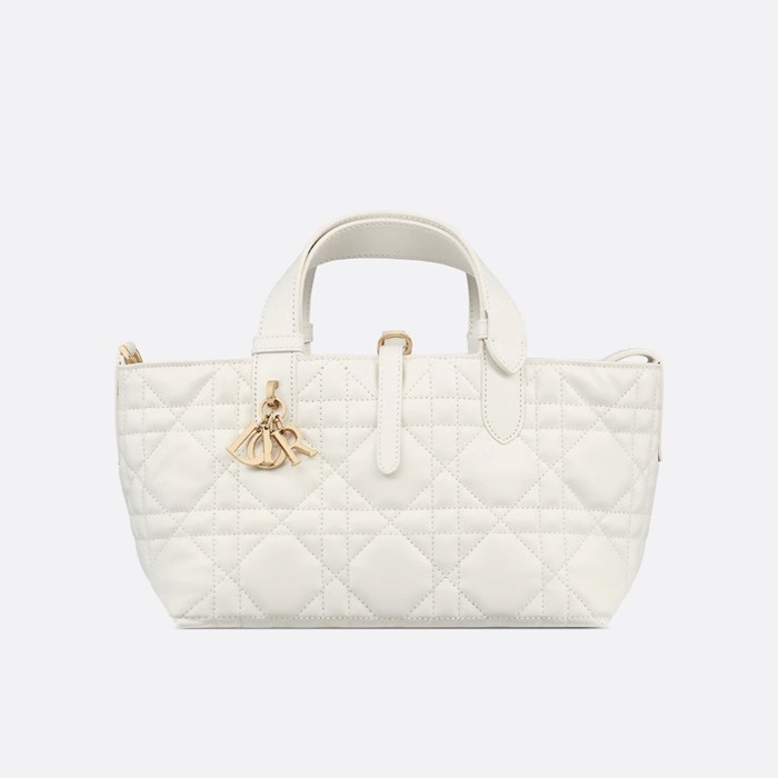 ディオールレディースホワイトトートバッグi622