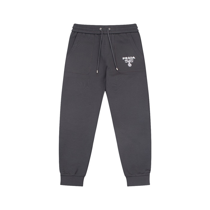 プラダメンズカジュアルグレーパンツr683