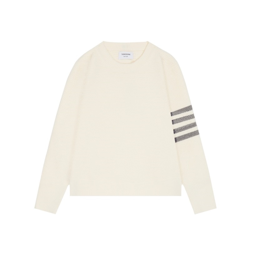 トムブラウンメンズアイボリーニットh85