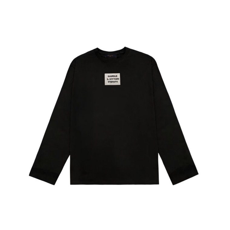ルイヴィトンメンズモダンブラックスウェットシャツv1732
