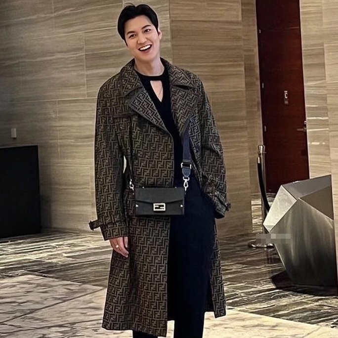 ェンディメンズモダンカーキコートe183