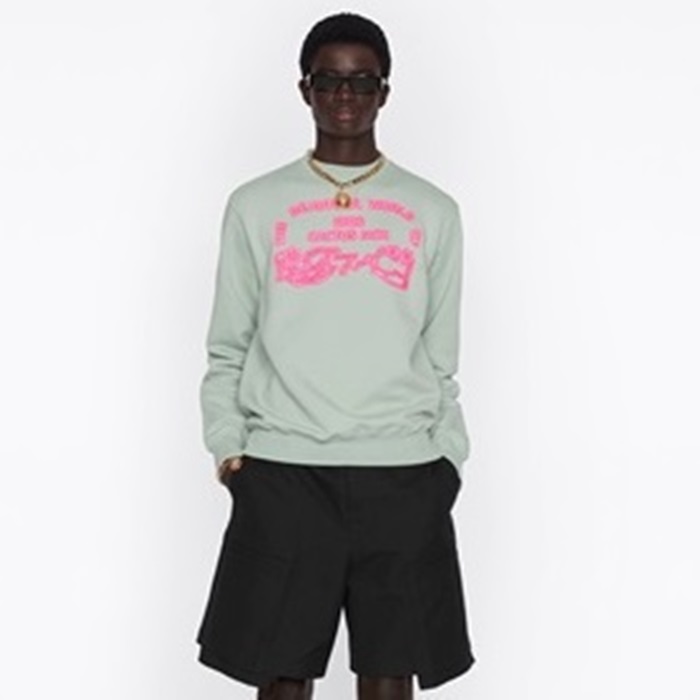 ディオールメンズミントスウェットシャツi635