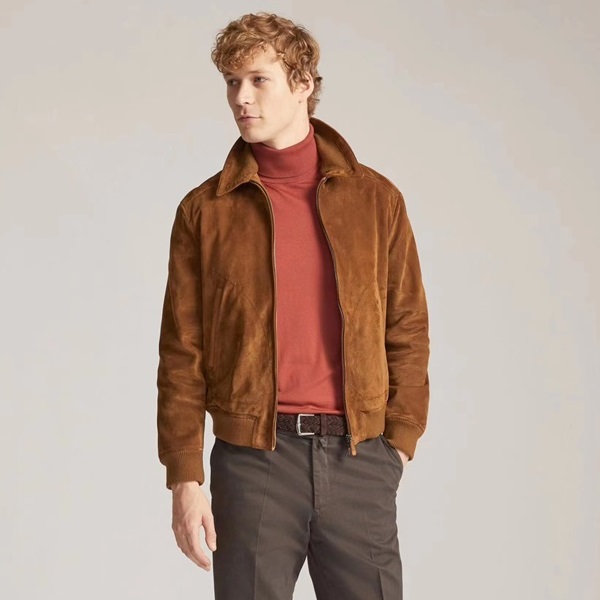 ロロピアーナメンズキャメルジャケットp20