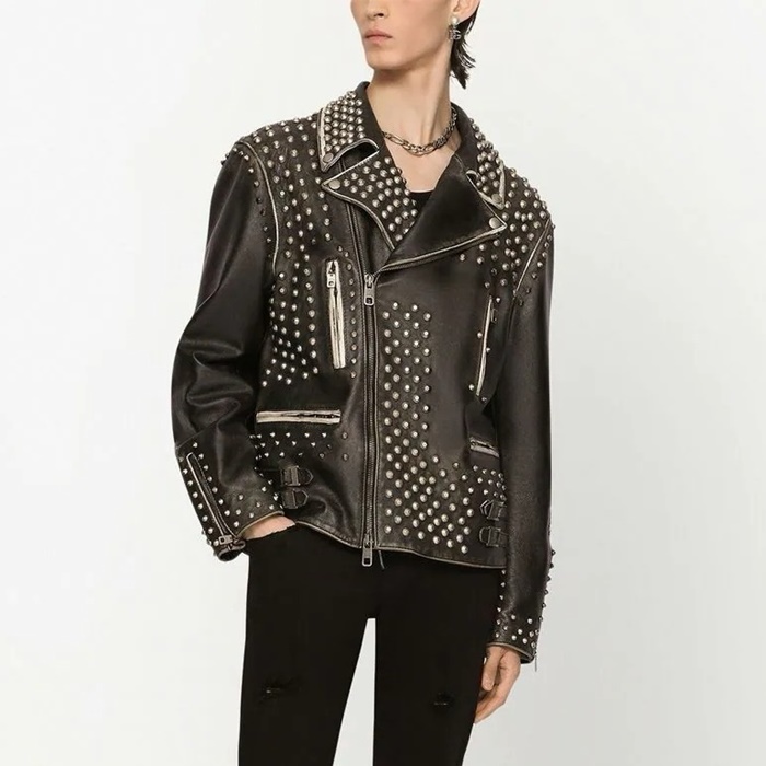 ドルチェ＆ガッバーナメンズブラックジャケットl478