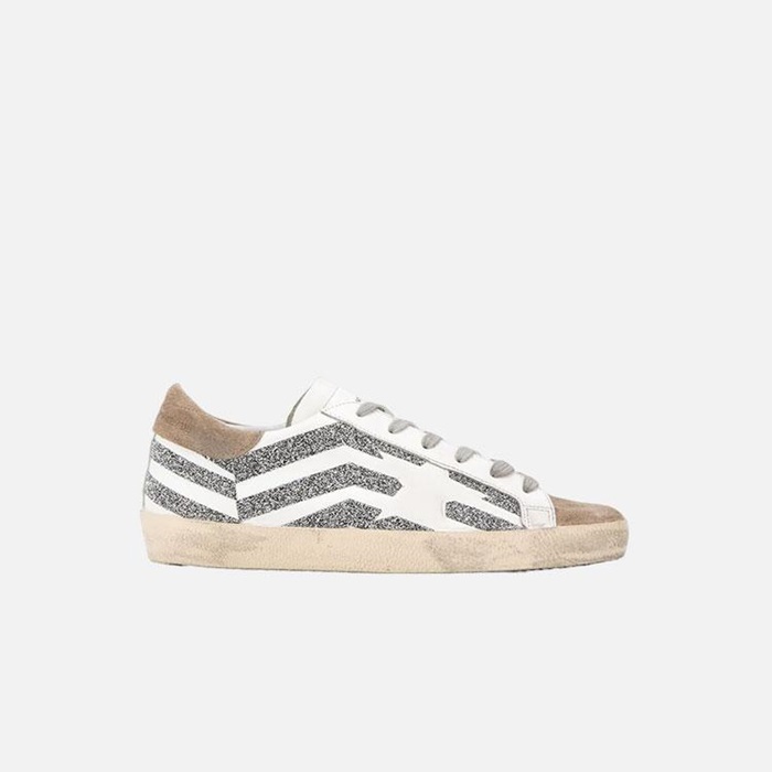 ゴールデングースレディーススーパースターストライプスニーカーo01