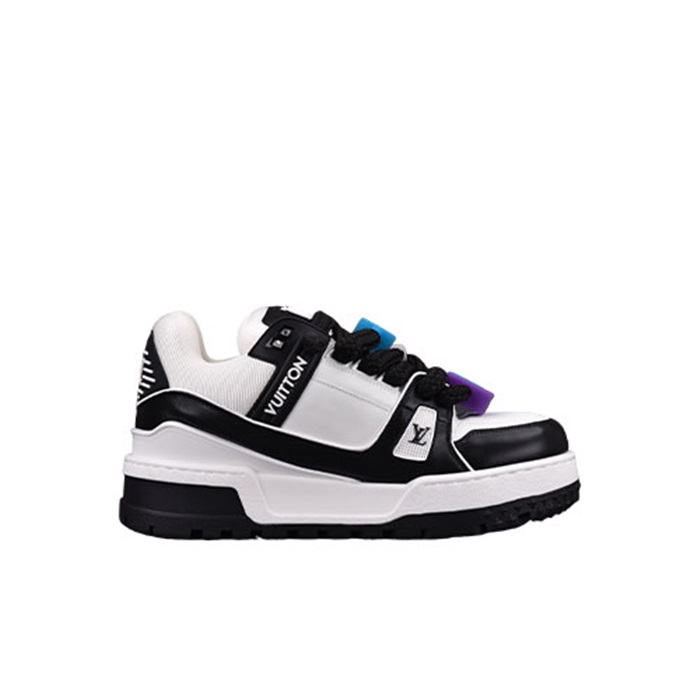 ルイヴィトンユニセックストレーナーマキシスニーカーv1796
