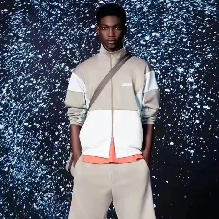 ディオールメンズグレージップアップジャケット-i679