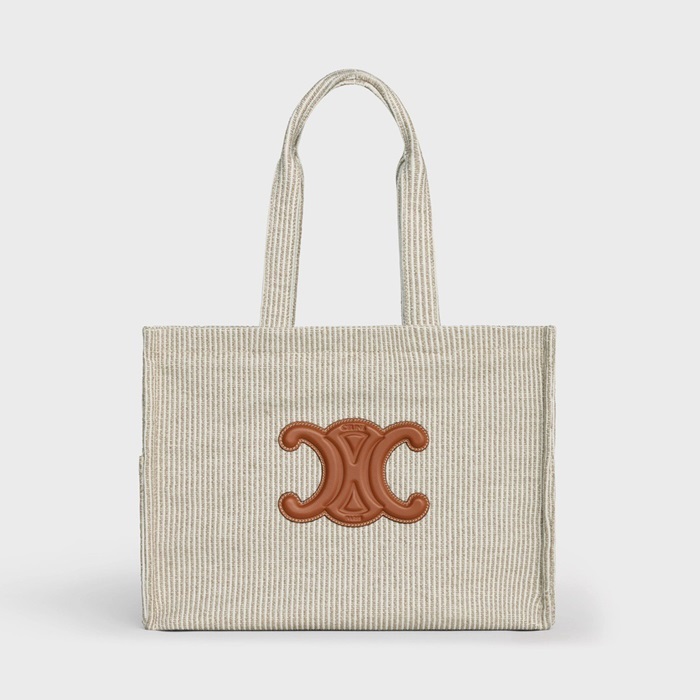 セリーヌレディースグレーカバスバッグe214