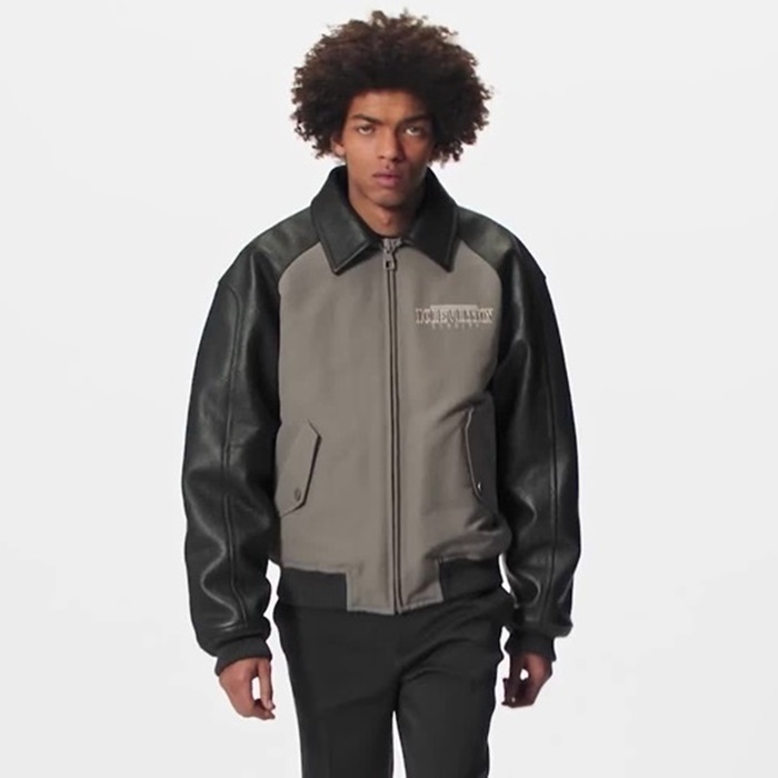 ルイヴィトンメンズレザージャケットv1860