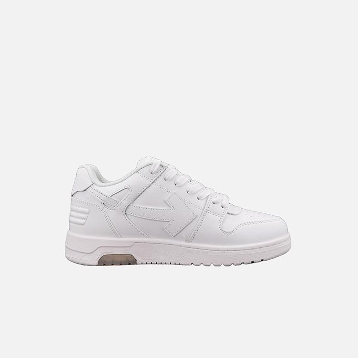 オフホワイトユニセックスホワイトスニーカーf68