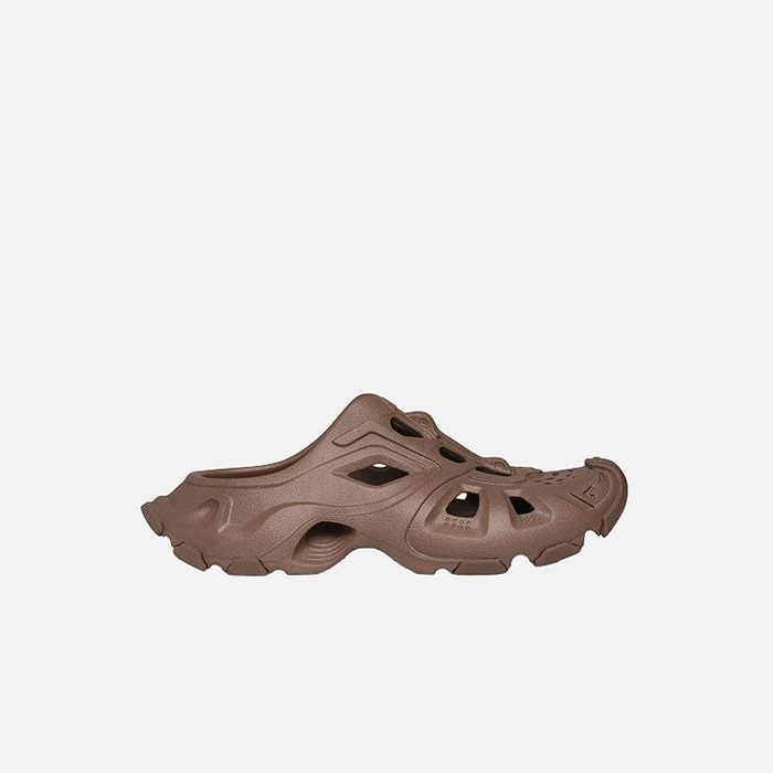 バレンシアガメンズダークベージュミュールa619