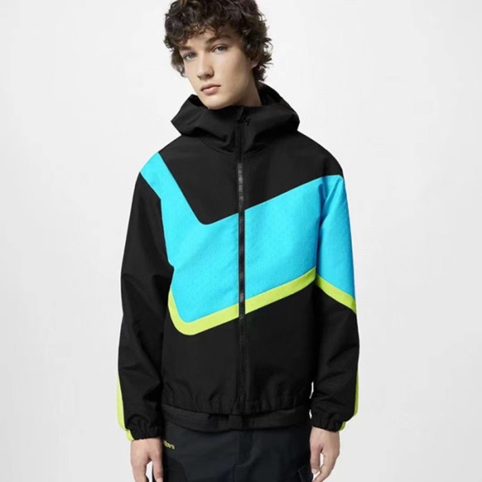 ルイヴィトンメンズブラックジャケットv1875