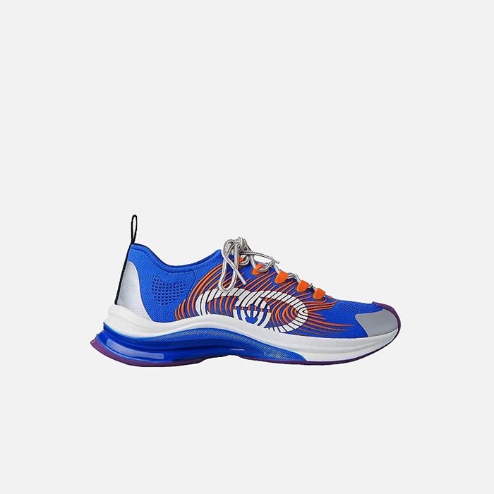 グッチユニセックスブルーランスニーカーu991