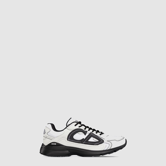ディオールメンズB30ブラックロースニーカーi703