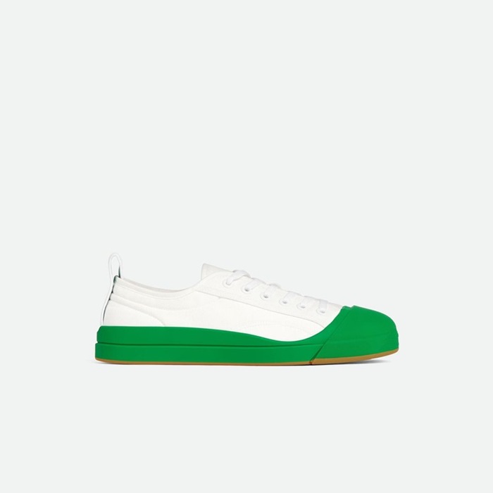 ボッテガヴェネタユニセックスヴァルカンホワイトスニーカーv166