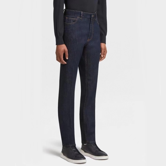 エルメネジルドゼニアメンズネイビーパンツg111