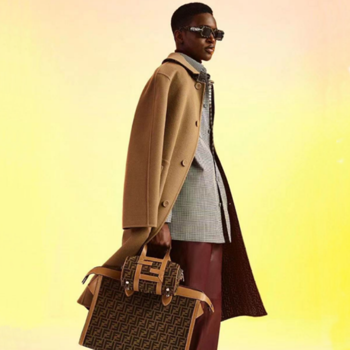 ェンディメンズモダンカーキコートe503