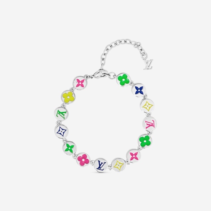 ルイヴィトンメンズモノグラムカラーズブレスレットM1046c211