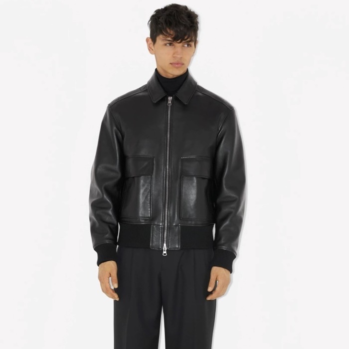 バーバリーメンズレザージャケットu314