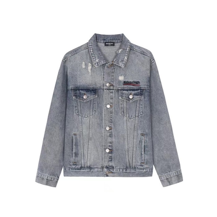 バレンシアガメンズブルージャケットa706