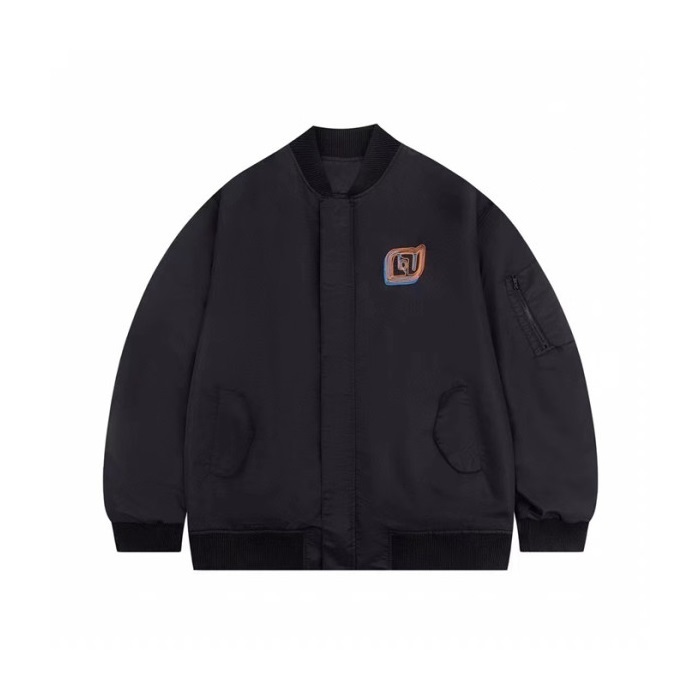 ルイヴィトンメンズブラックジャケットv1904