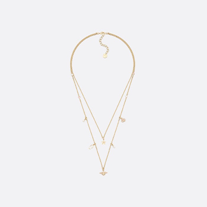 ディオールレディースゴールドメタルネックレスc286