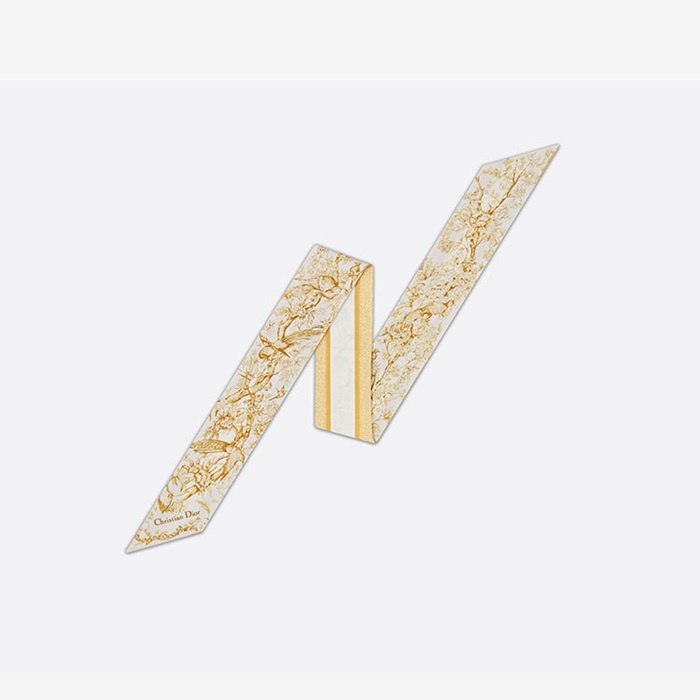 ディオールレディースホワイトゴールドシルクニットc334