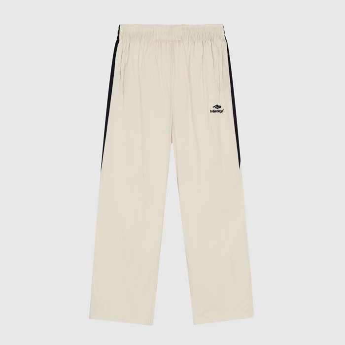 バレンシアガメンズカジュアルホワイトパンツa711